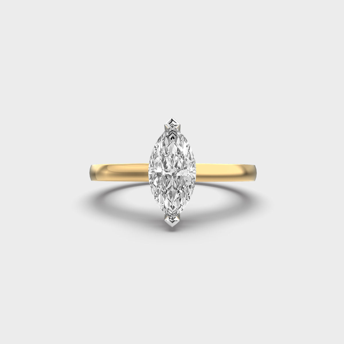 1ct Marquise Solitaire Ring