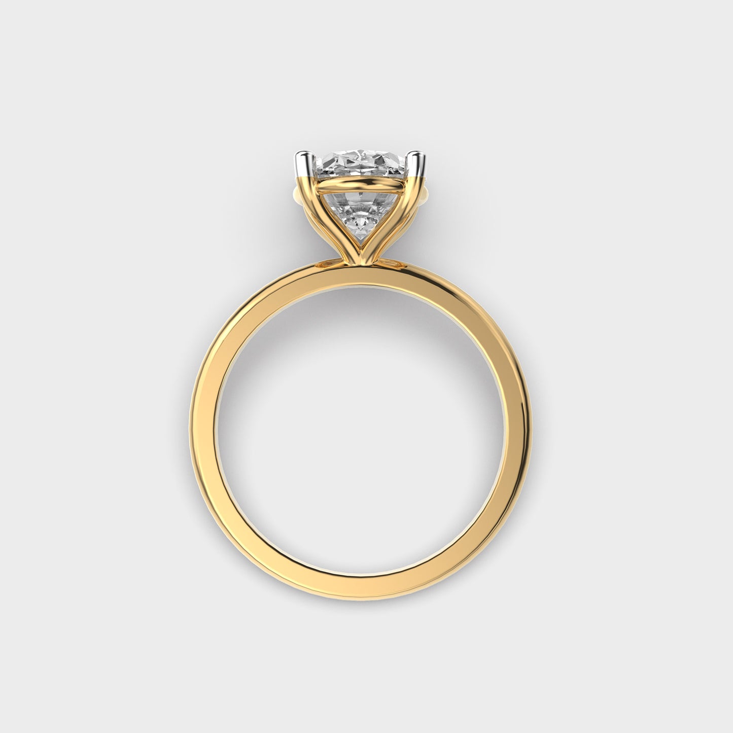 1ct Oval Solitaire Ring