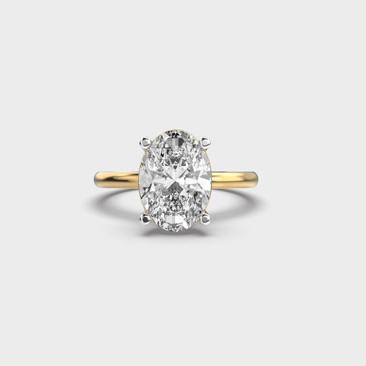 1ct Oval Solitaire Ring